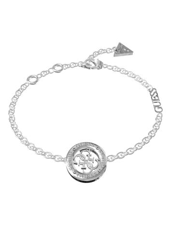 Guess Brățară stilată din oțel 4G Loop JUBB02289JWRHBK 21 cm