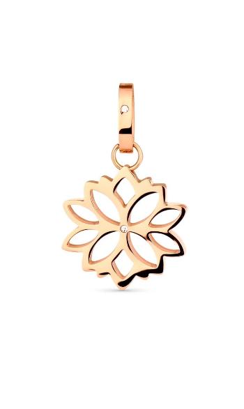 Vuch Pandantiv frumos din bronz Floare de lotus Rose Gold Nizza