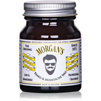 Morgan's Beard and Moustace Wax Soft and Manageable ceară pentru barbă 50 g