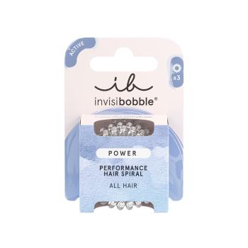 Invisibobble Bandă de păr Power Crystal Clear 3 buc