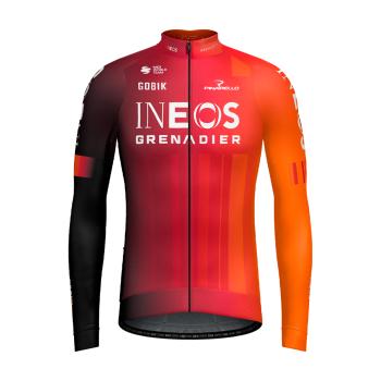 
                         Tricou de cilism pentru iarnă cu mânecă lungă - HYDER INEOS GRENADIERS 2025 
                