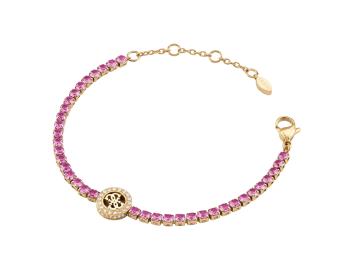 Guess Brățară de tenis pentru femei Paradise JUBB05142JWYGFC 18,4 cm