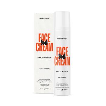 Men Rock London Cremă pentru bărbați împotriva semnelor de îmbătrânire a pielii Multi Action (Face Cream Anti-îmbătrânire) 50 ml