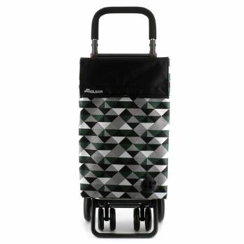 Geantă cumpărături cu roți Rolser Classic Sahara Tour 4x4, verde kaki, verde