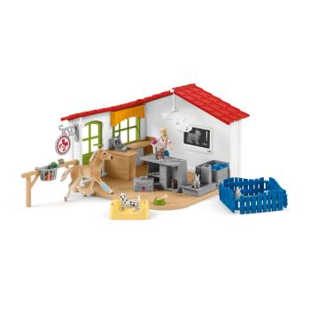 Cabinet veterinar Schleich 42502, pentru animalede casă