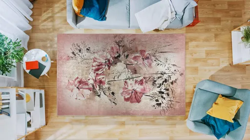 Covor, Mu150, 160x230 cm, Roz pudra