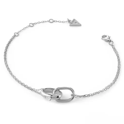 Guess Brățară de argint pentru femei Nuances JSBB04559JWRH 18,4 cm