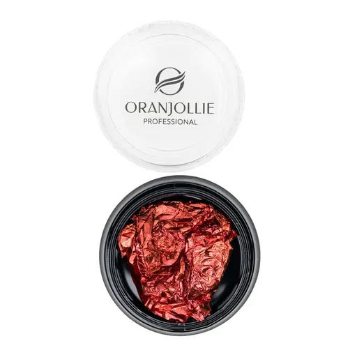 Decor Unghii Foita Metalica Oranjollie Nr. 008