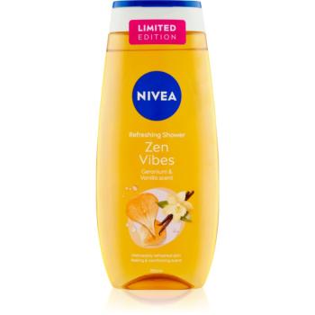 Nivea Zen Vibes gel calmant pentru dus Geranium & Vanilla 250 ml