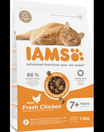 IAMS For Vitality Hrana uscata cu pui pentru pisici adulte 1.5 kg