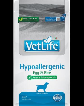 FARMINA Vet Life Hypoallergenic ou &amp; orez 2 kg Hrana pentru caini cu alergii