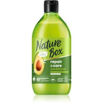 Nature Box Avocado balsam pentru restaurare adanca pentru păr 385 ml