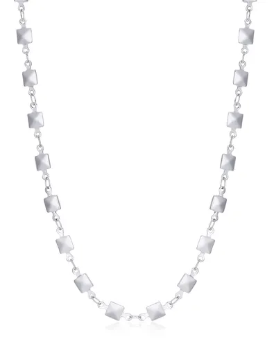 S'Agapõ Colier de oțel pentru femei Chunky SHK27