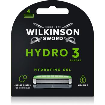 Wilkinson Sword Hydro3 Skin Protection Black Edition capete de schimb 4 buc