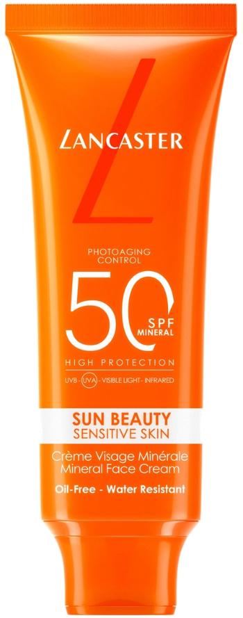 Lancaster Cremă solară minerală Sun Beauty Sensitive Skin SPF 50 (Mineral Face Cream) 50 ml