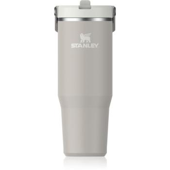 Stanley IceFlow™ Flip Straw Tumbler sticlă inoxidabilă pentru apă Ash 890 ml
