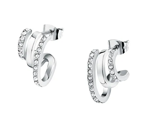 Morellato Cercei moderni din oțel cu cristale Creole SAUP31