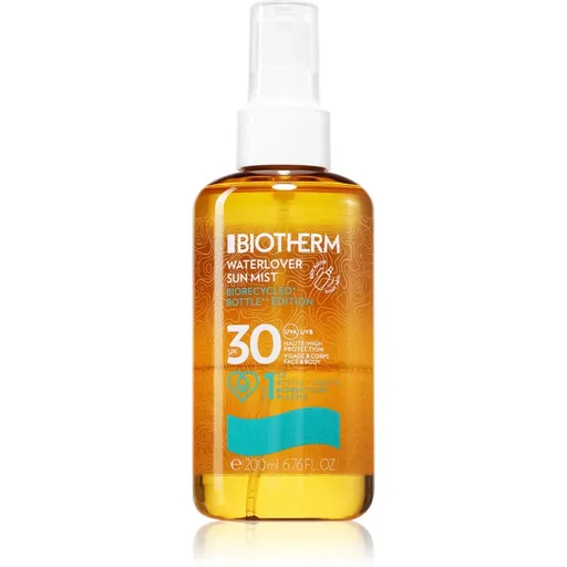 Biotherm Waterlover Sun Mist Biorecycled Edition SPF 30 spray pentru plajă SPF 30 200 ml