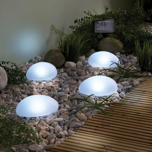 4 lămpi solare Pietricele