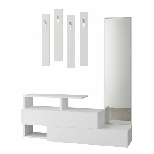 Set de hol Ramda White, alb