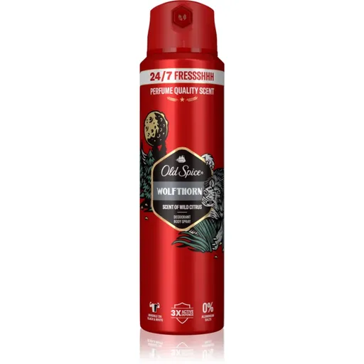 Old Spice Wolfthorn deodorant spray pentru barbati 200 ml