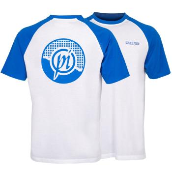 Preston innovations tričko lightweight white raglan t-shirt - xxxl