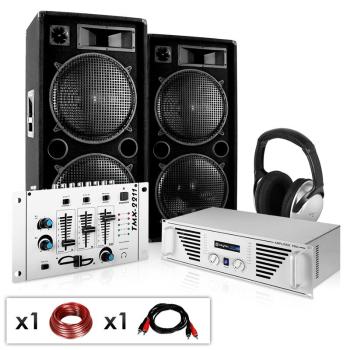 Electronic-Star DJ PA set " N.Y. Fireblade ", amplficator, difuzoare, mixer 2000W