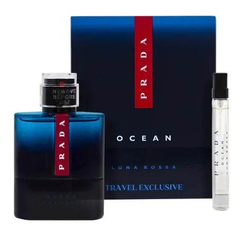 Prada Luna Rossa Ocean - EDT 100 ml (reîncărcabil) + EDT 10 ml