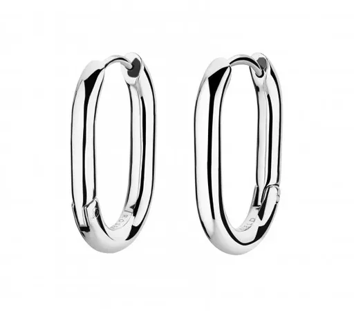 Rosefield Cercei ovali de lux din oțel Essentials JTHCS-J423/JEOLS-J568/JEOSS-J570 2,5 x 1,6 cm