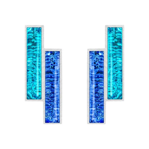 Preciosa Cercei eleganți din oțel Desire cu cristal ceh Preciosa 7424 72