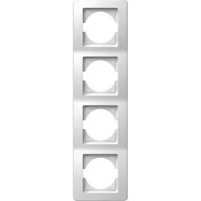 Ekonomik Rama 4P IP20 Alb, TEM Modul TEM-OE41PW-U