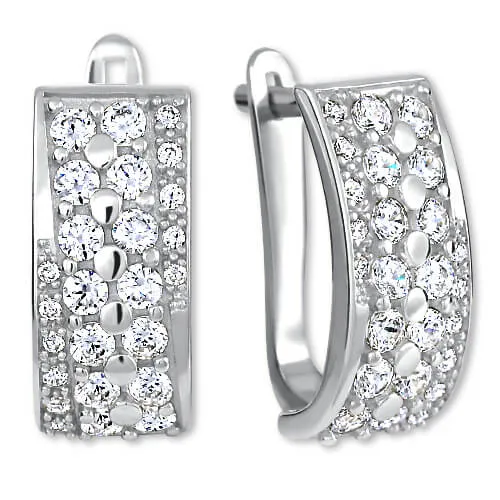 Soliter Cercei de lux din argint 436 001 00500 04