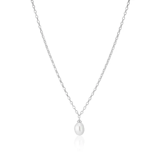 Sif Jakobs Colier elegant din argint cu perle baroc Padua SJ-N2455-P-YG