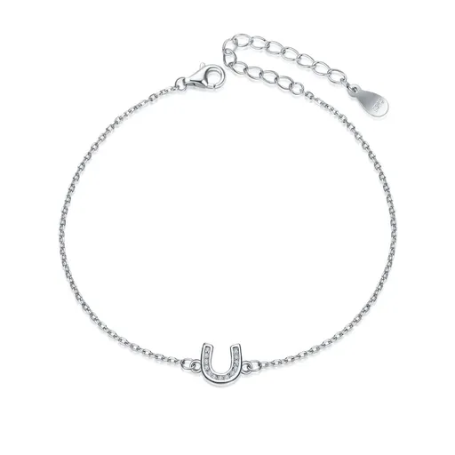 MOISS Brățară fină din argint pentru noroc Potcoava B0000471