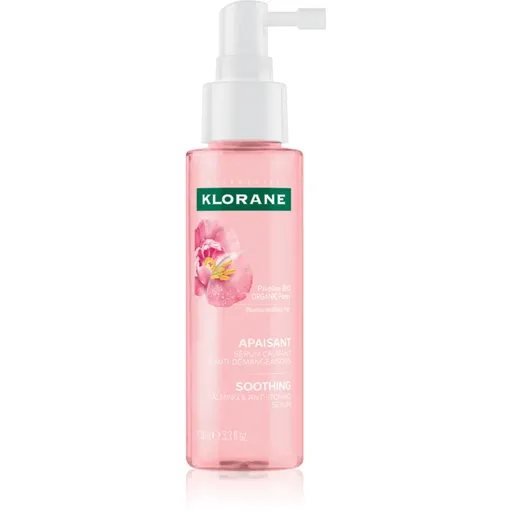Klorane Peony Soothing Calming & Anti-Itching Serum ser calmant pentru scalp sensibil și iritat 100 ml