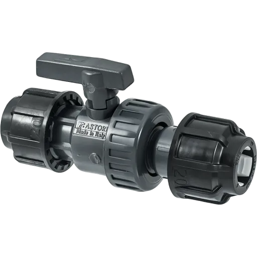 Astore Robinet PVC cu bila, seria 355, Dimensiune 20mm, Presiune 16 Bari