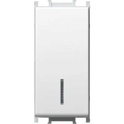 Modul Int. Simplu 1M 16A IP20 Alb, TEM Modul TEM-SM10PWIN-U