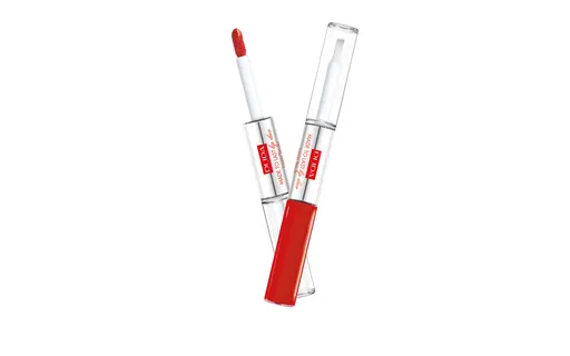 PUPA Milano Ruj lichid cu persistenșă îndelungată (Made To Last Lip Duo (Liquid Lip Colour) 2 x 4 ml 018 Imperial Red