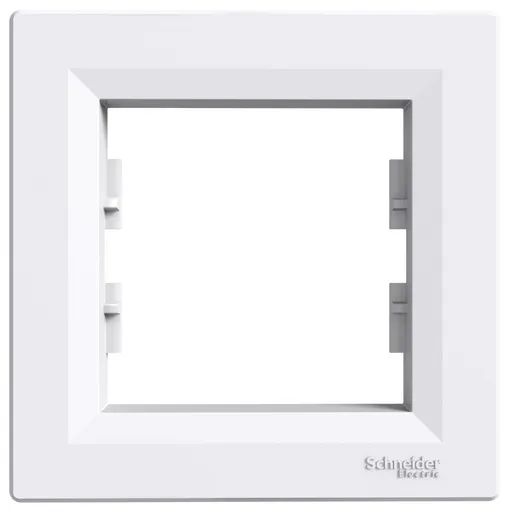 Rama simpla 1 post Schneider Asfora EPH5800121, alb