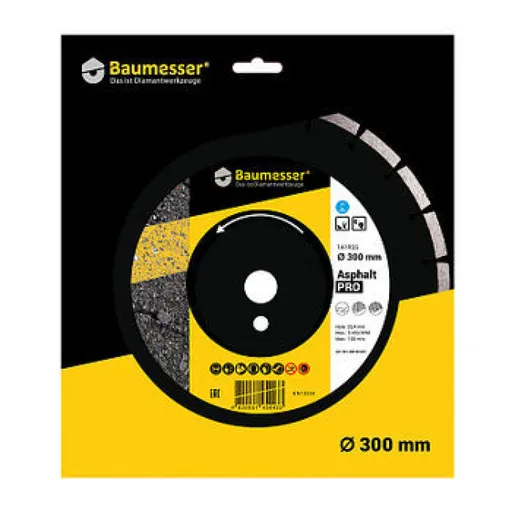 Disc Diamantat BAUMESSER 1A1RSS/C3-H 350X3,5/2,5X10X25,4-24 F4 ASPHALT PRO