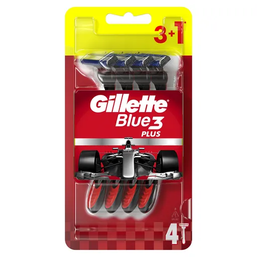 Gillette Aparate de ras de unică folosință Gillette Blue3 Plus 3+1 buc