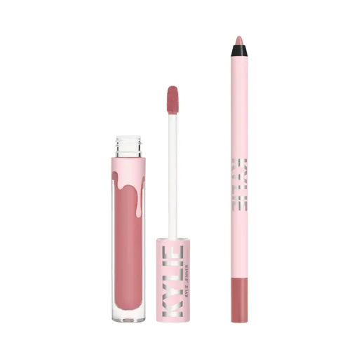 Kylie Cosmetics Set Velvet Liquid Lipstick + Lip Liner 705 Charm