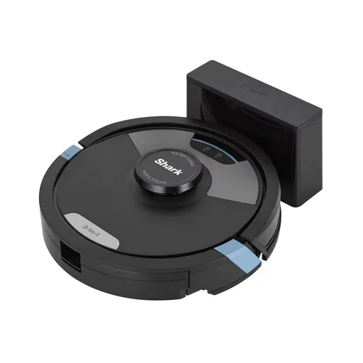 Robot aspirator Shark Matrix Plus RV2620WDEU, 650 W, 0.3 l, 360 LiDAR, Autonomie pana la 110 min, Matrix Clean, Negru