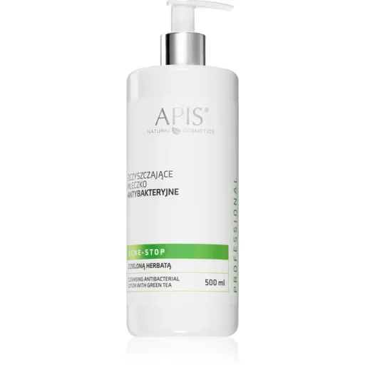 Apis Natural Cosmetics Acne-Stop Home TerApis lapte de curățare cu ceai verde 500 ml