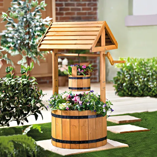 Ghiveci "Wishing well" pentru plante