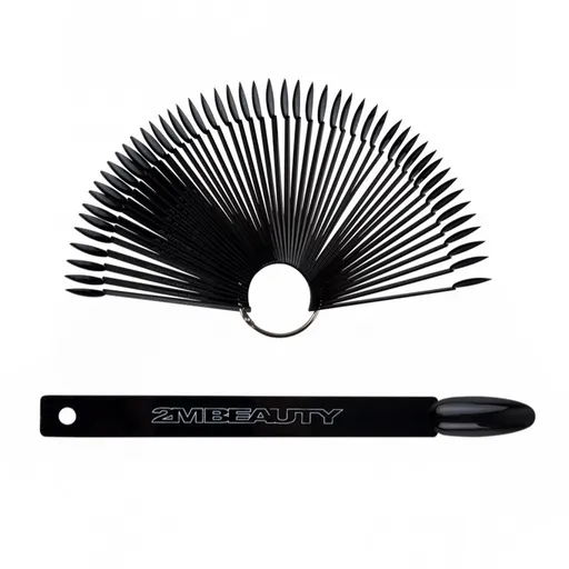 Paleta forma ovala pt 50 de culori - negru