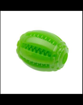 COMFY Jucărie Mint Dental rugby verde 8x6,5 cm