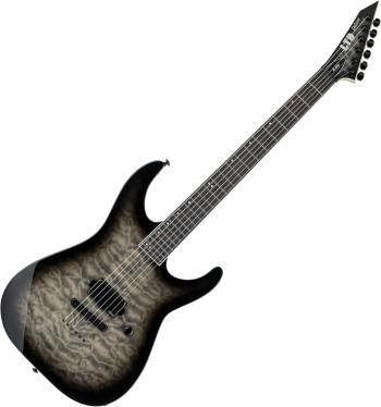 ESP LTD M-1001NT QM Charcoal Burst Elektromos gitár