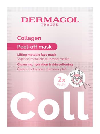 Dermacol Mască peel-off cu colagen Collagen (Collagen Lifting Peel-off Mask) 2 x 7,5 ml