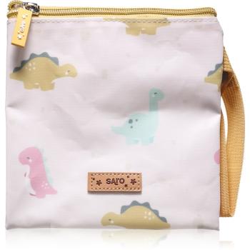 Saro Baby Sandwich Bag sac pentru gustare Mustard 17,5x17,5 cm 1 buc